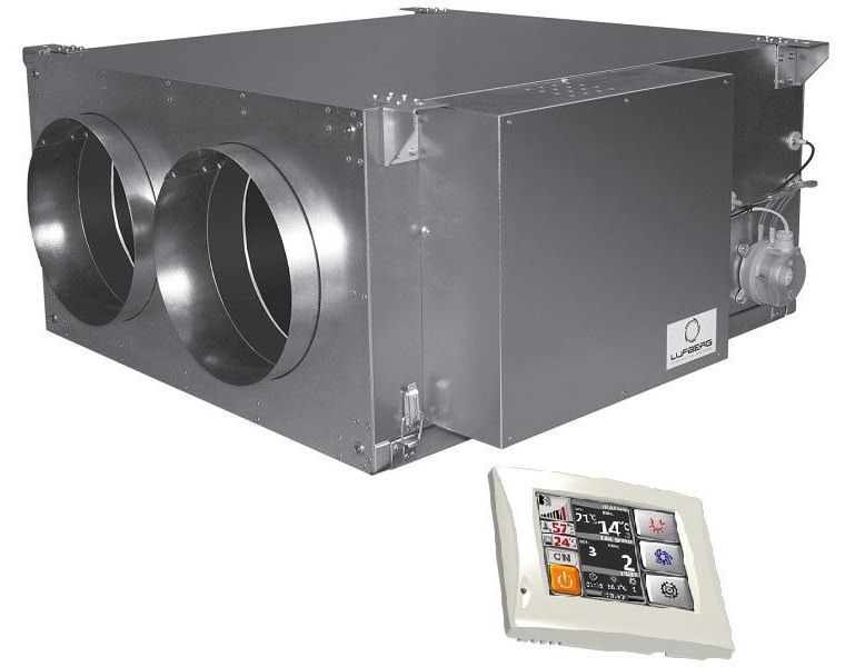 Приточная вентиляционная установка Lufberg LVU-2000-E-ECO2