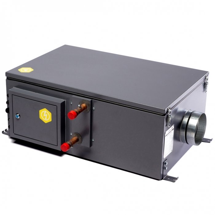 Приточная вентиляционная установка Minibox W-1050-1/24kW/G4 GTC