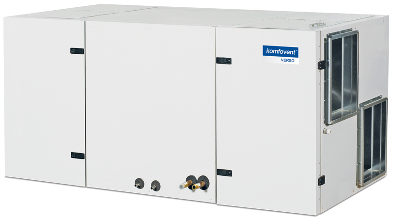 Приточно-вытяжная вентиляционная установка Komfovent Verso-CF-2300-UH-CW или DX